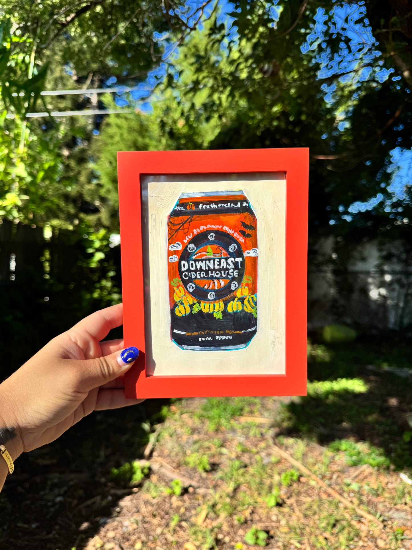 "Pumpkin Blend" 5x7 Framed