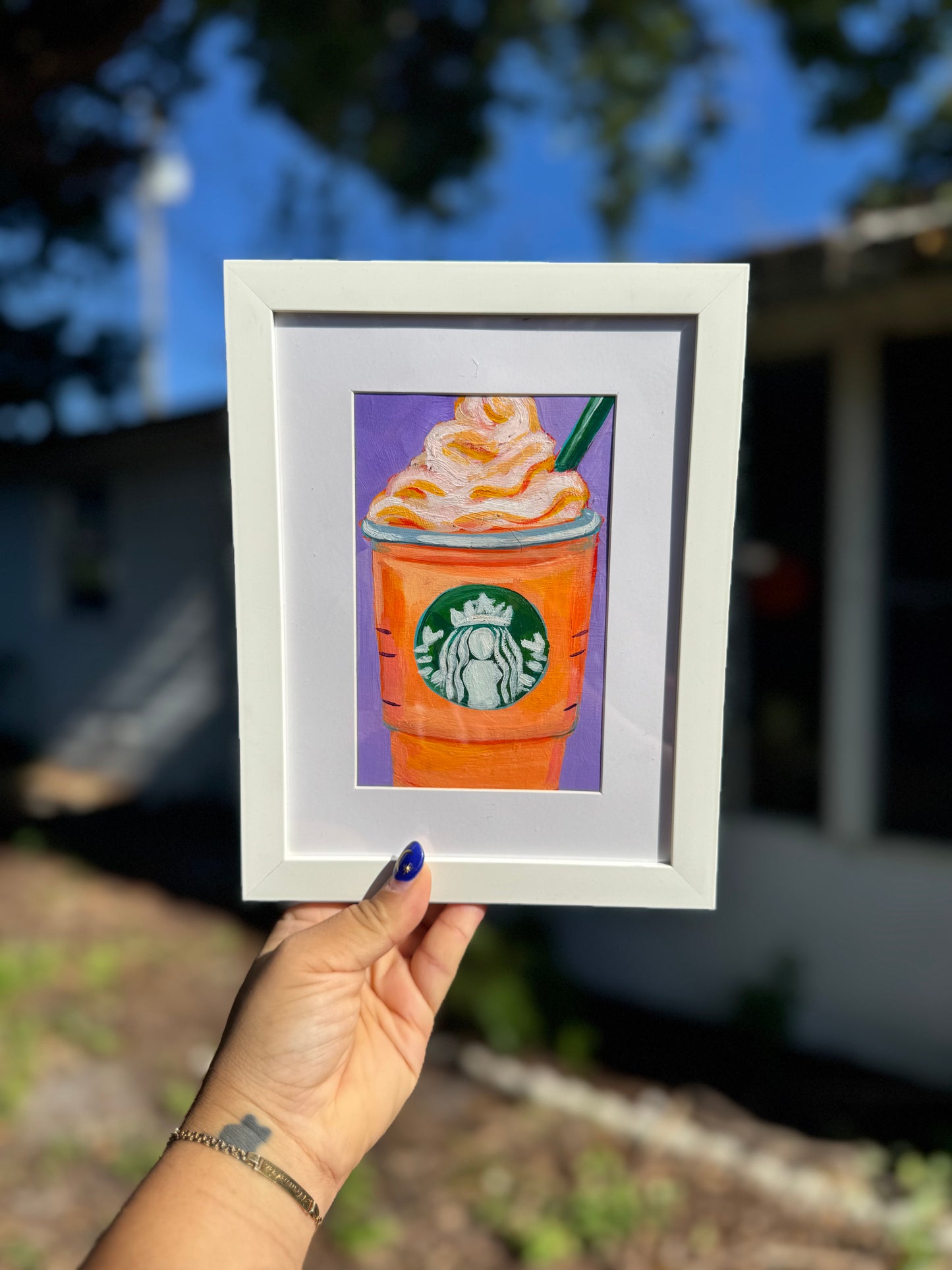 "PSL" Study 6x8 Framed
