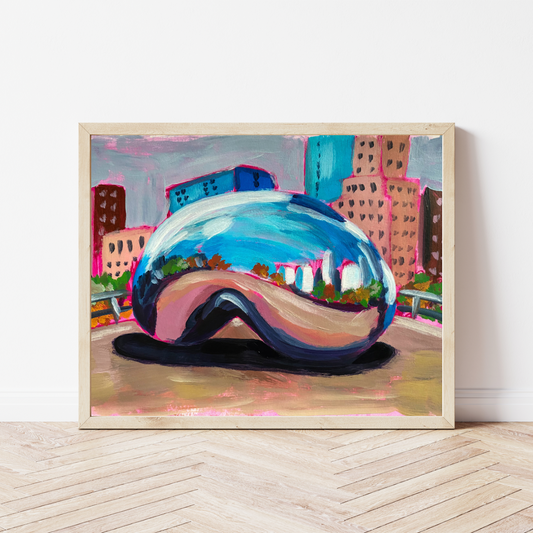 “Chicago Bean” Art Print