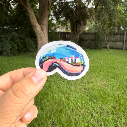 "Chicago Bean" Sticker