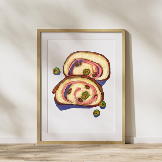 "Pan de Jamon" Art Print