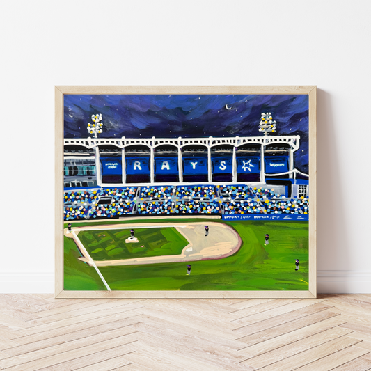 “Rays at Steinbrenner” Art Print