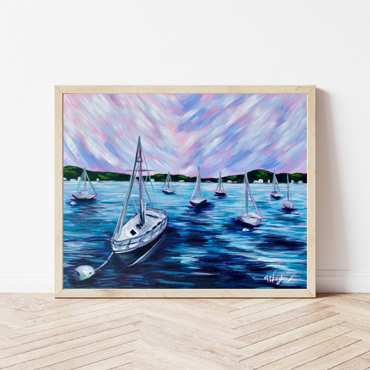 "Salem Harbor" Art Print