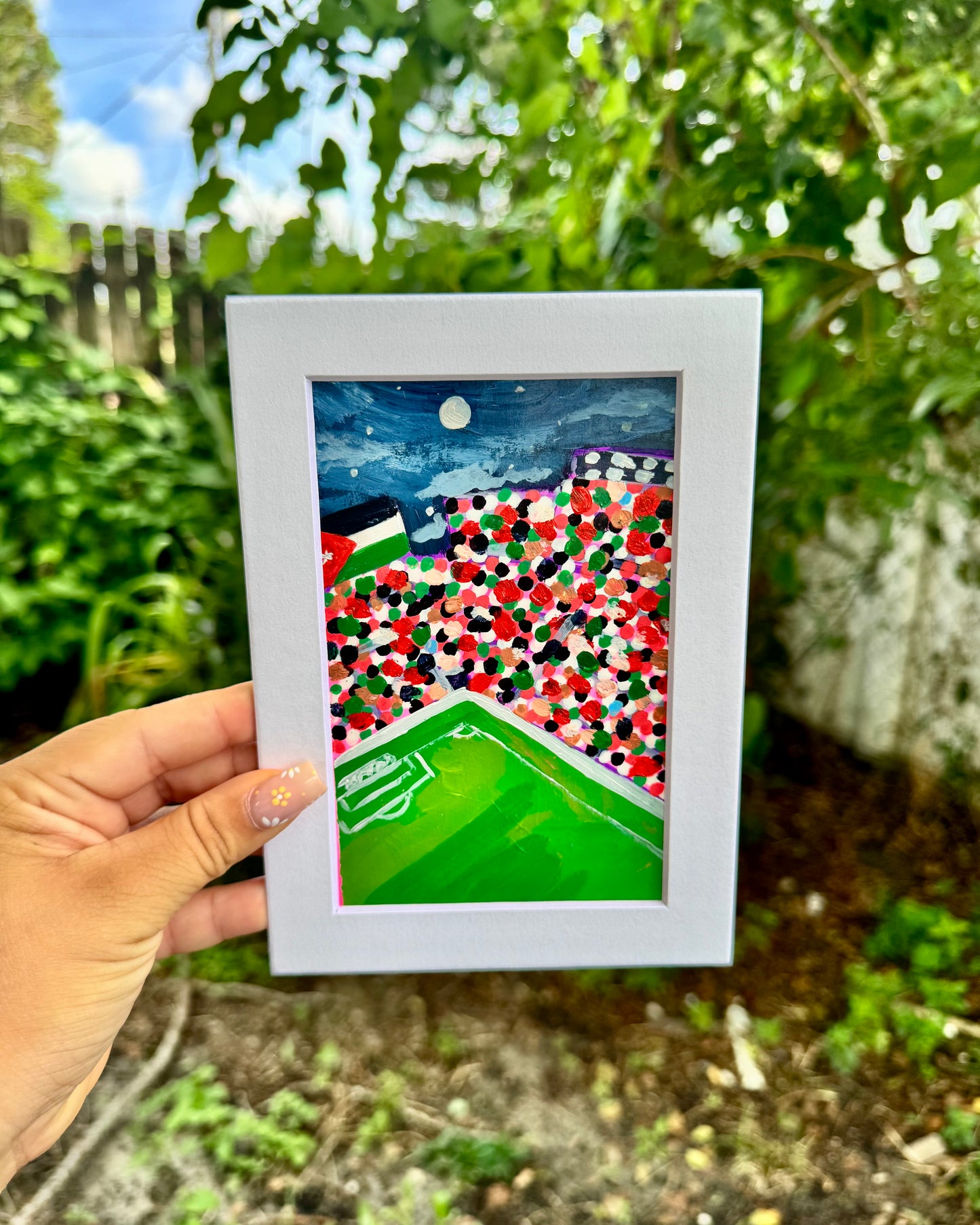 "Jordan WC '26" Matted Frame