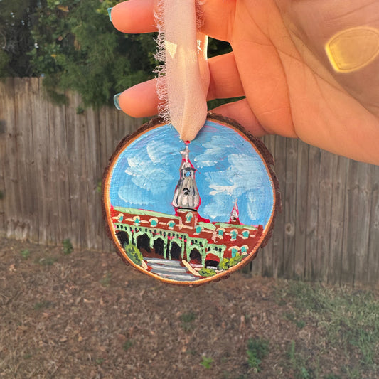 Minarets #1 Wood Slice Ornament