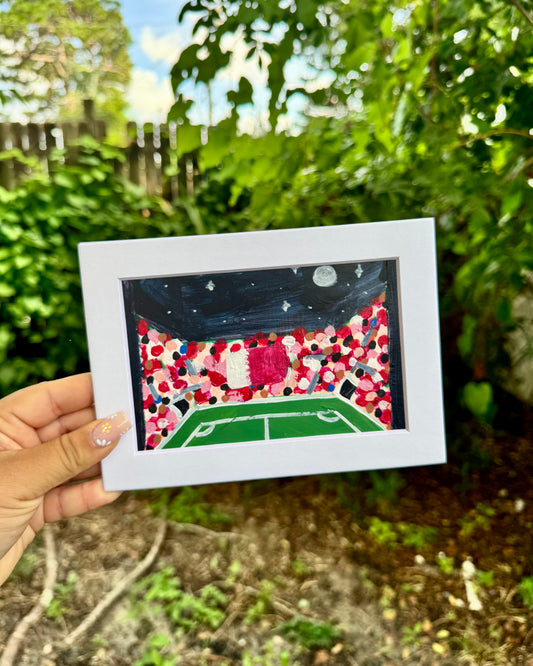"Qatar WC '26" Matted Frame