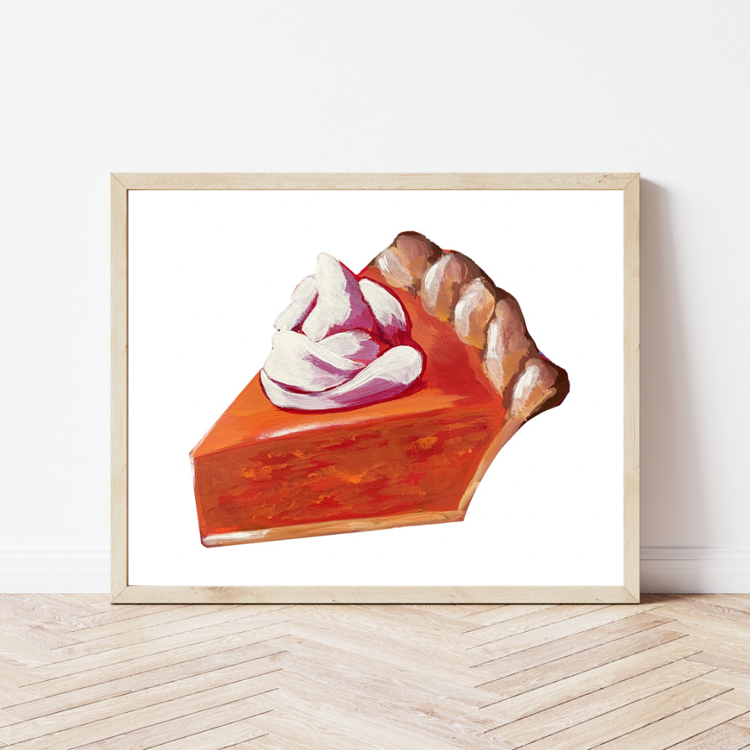 "Pumpkin Pie" Art Print