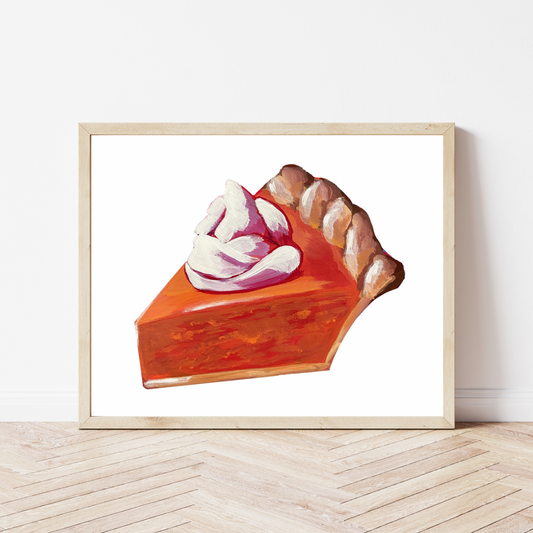 "Pumpkin Pie" Art Print