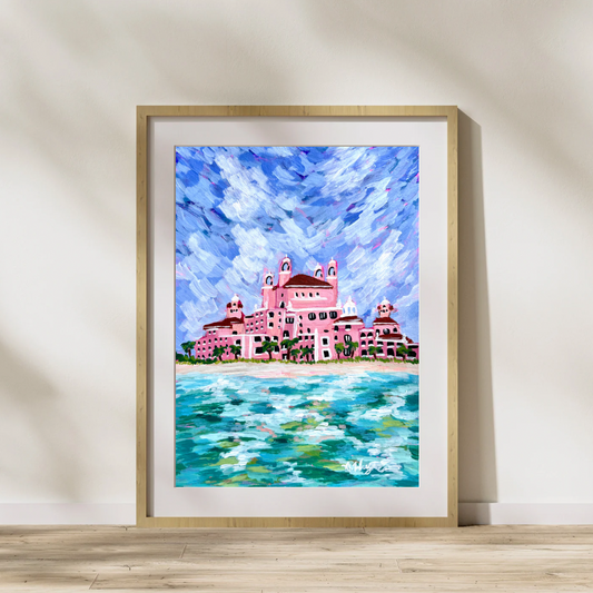 "Pink Palace" Art Print
