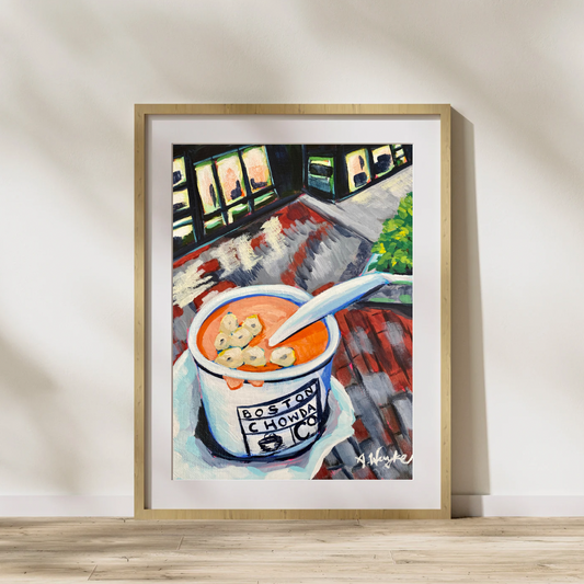"Bisque at Quincy" Art Print