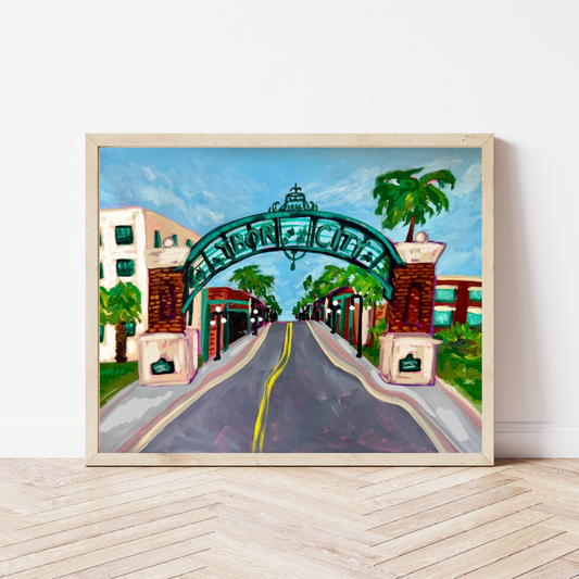 "Historic Ybor City" Art Print