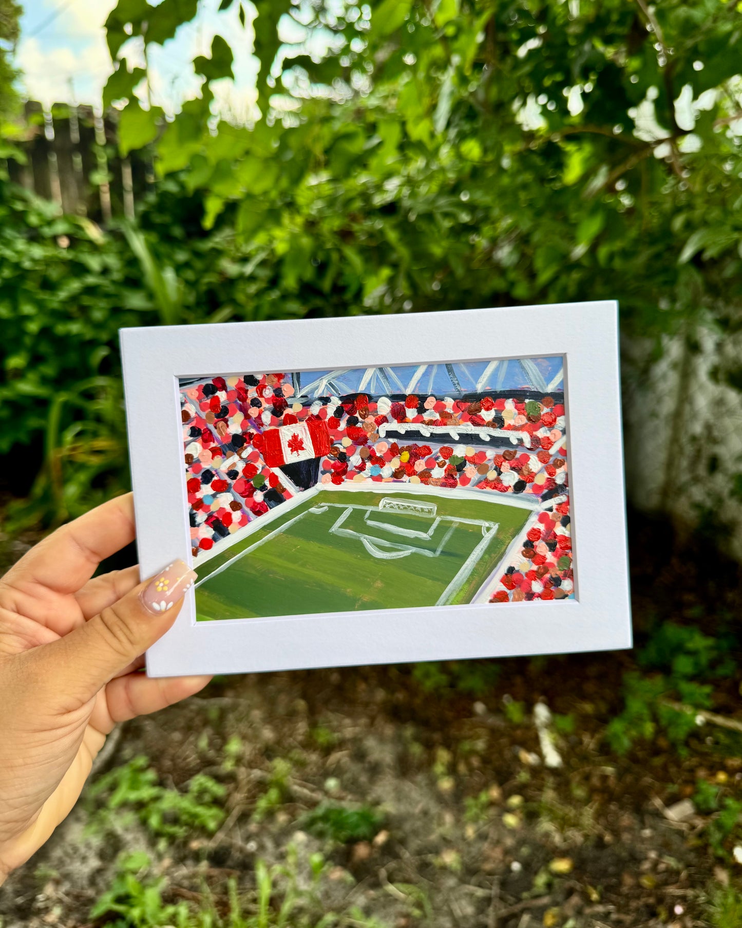 "Canada WC'26" Matted Frame