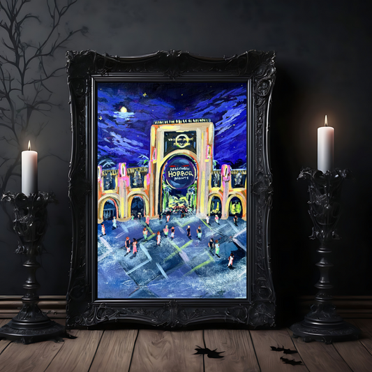 "See You in the Fog" Art Print