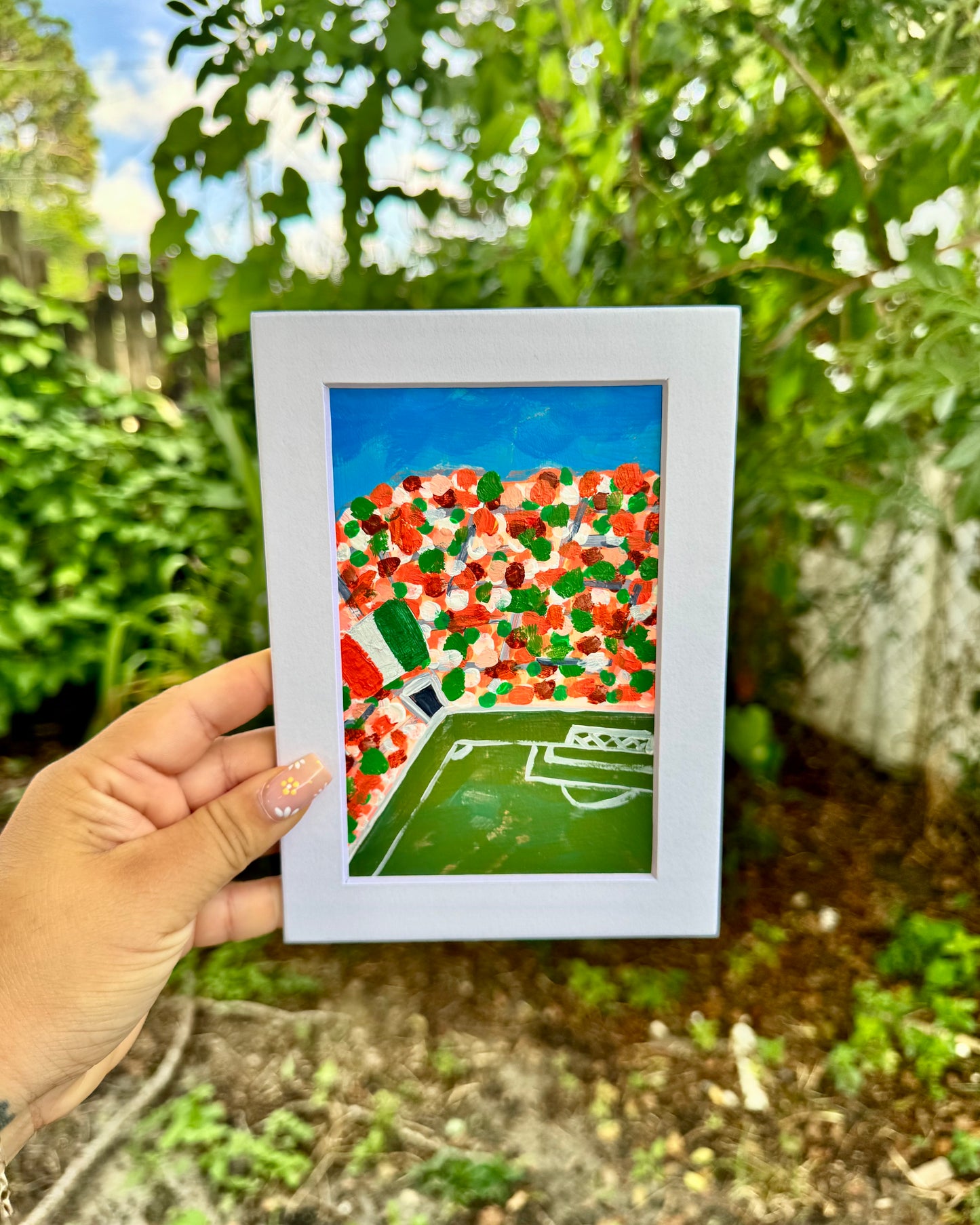 "Cote d'Ivoire WC '26" Matted Frame