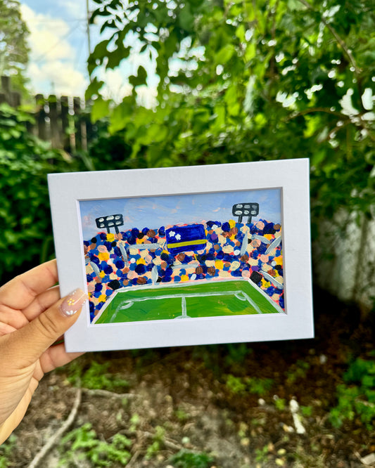 "Curaçao WC '26" Matted Frame
