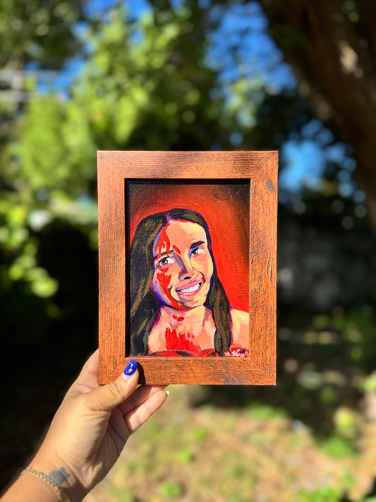 "Nikki" 5x7 Framed