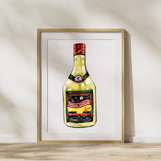 "Ponche Crema" Art Print