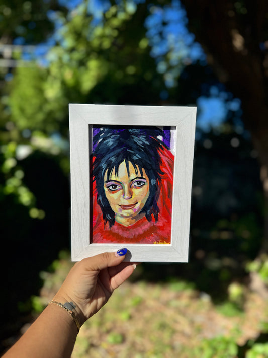 "Lydia Deetz" 5x7 Framed