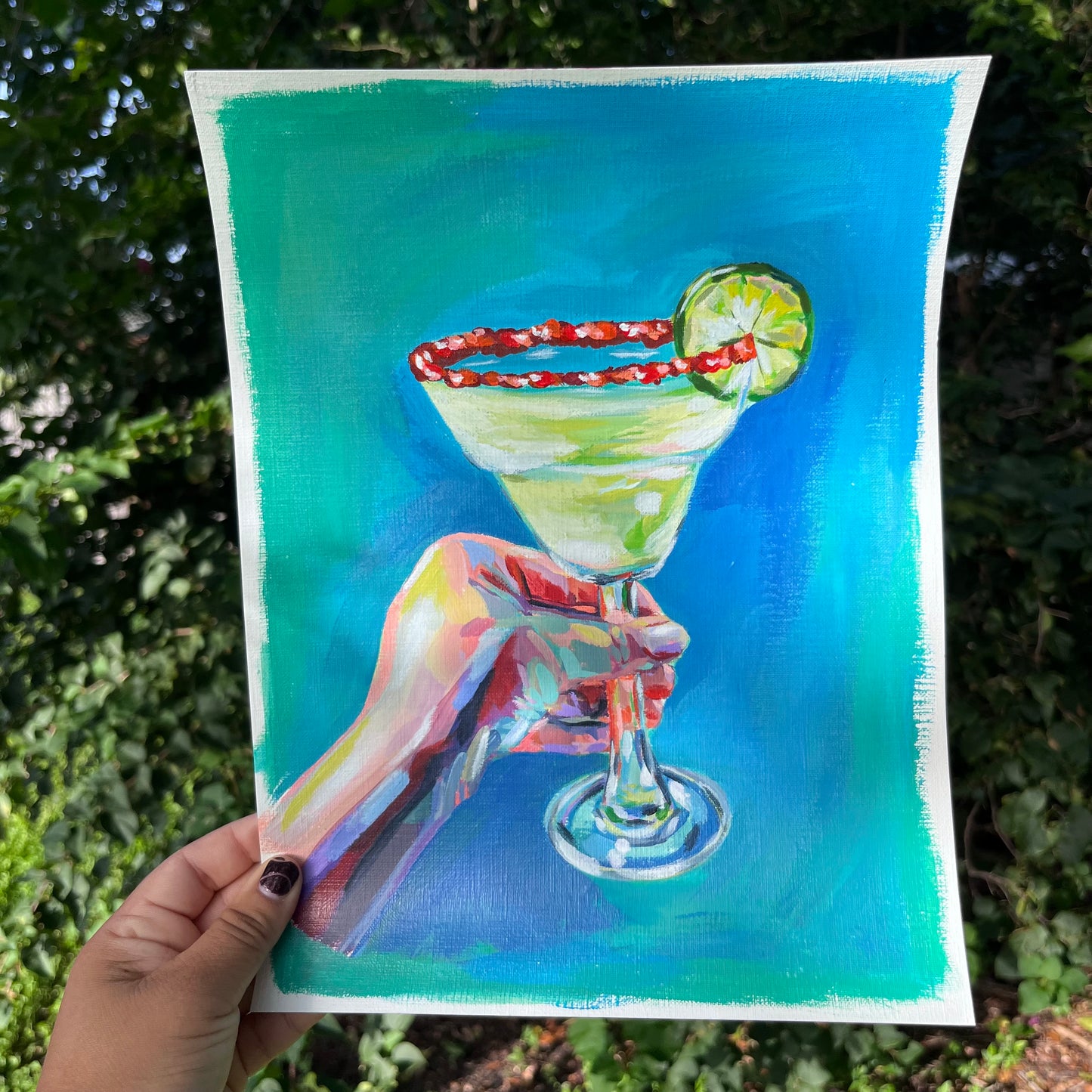 "Margarita Study" 9x12 Unframed