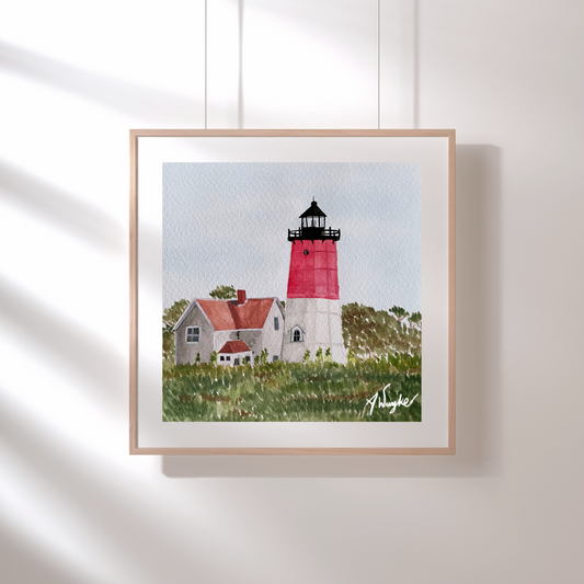 "Nauset Light" Art Print