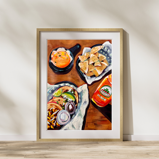 "Torchy's Tres Tacos" Art Print