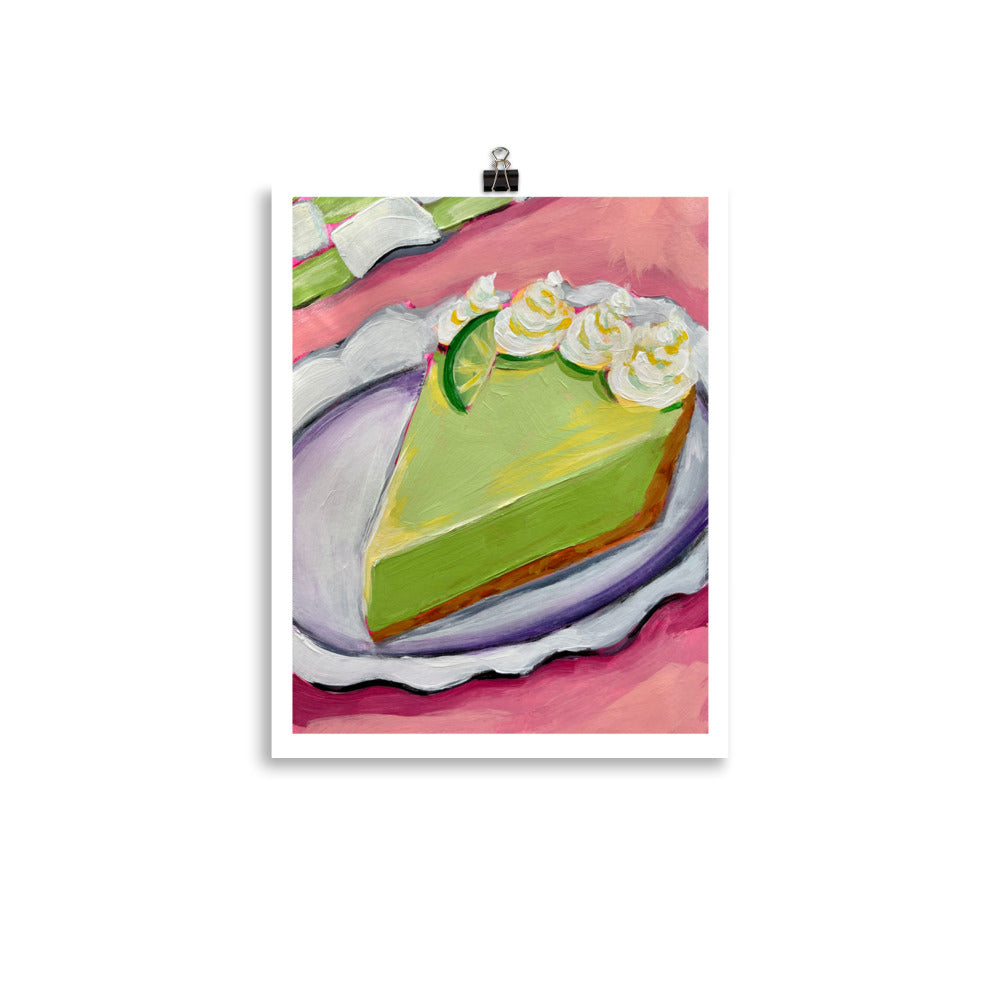 “Slice of Key Lime” Art Print