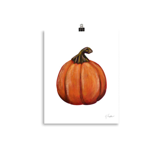 "Pumpkin #1" Art Print