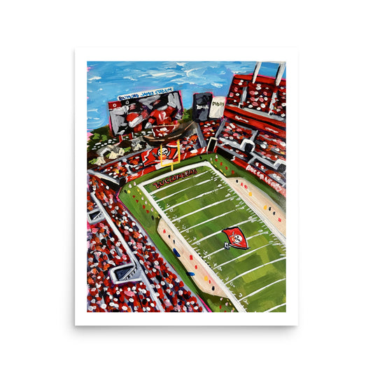 “Raymond James Stadium” Art Print