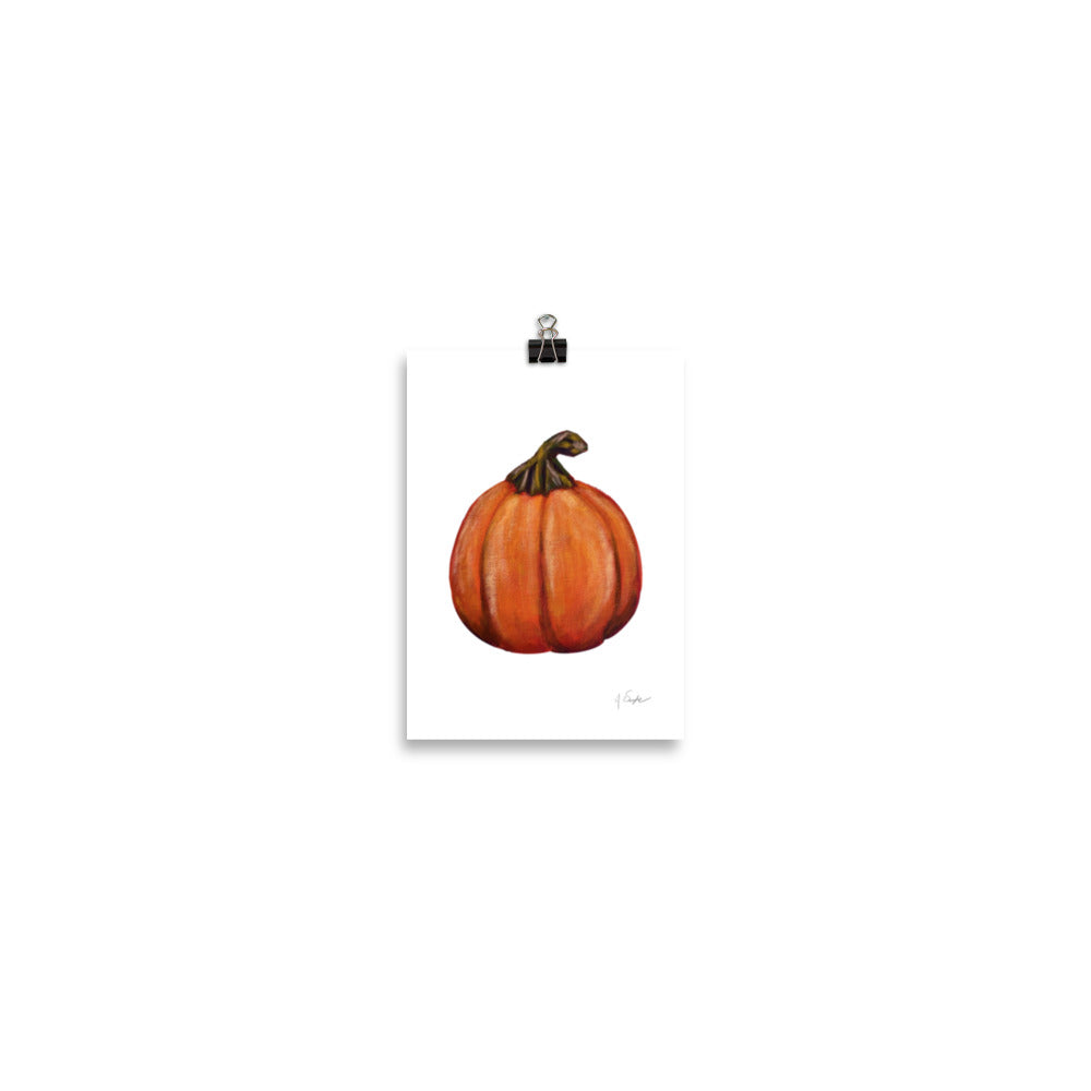 "Pumpkin #1" Art Print