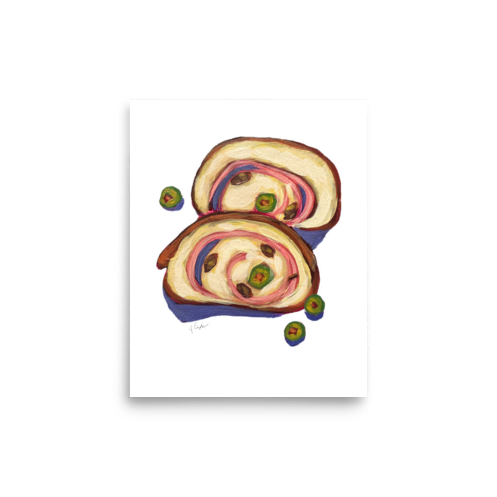 "Pan de Jamon" Art Print