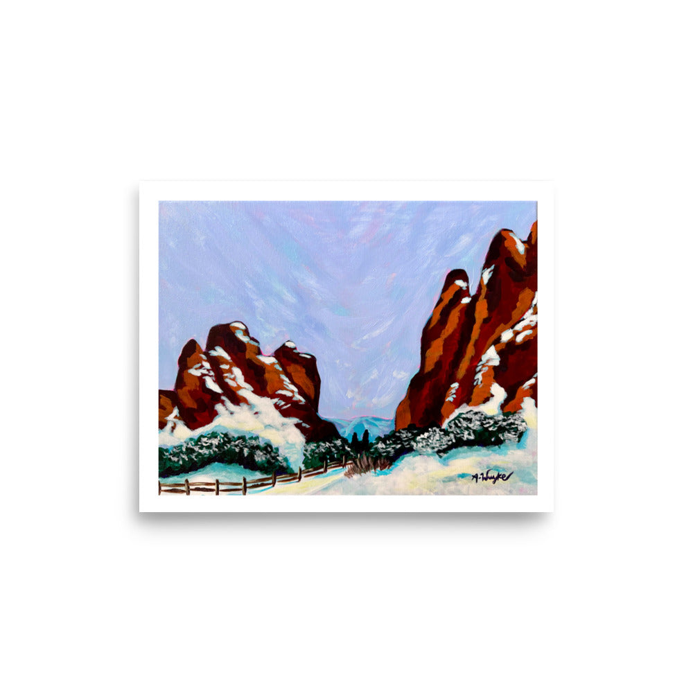 "Garden of the Gods" Art Print