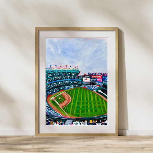 "Yankee Stadium" Art Print