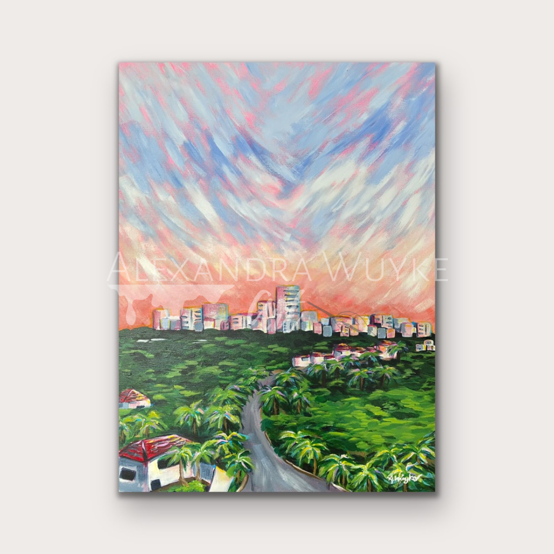 "Santo Domingo" 18x24 Unframed