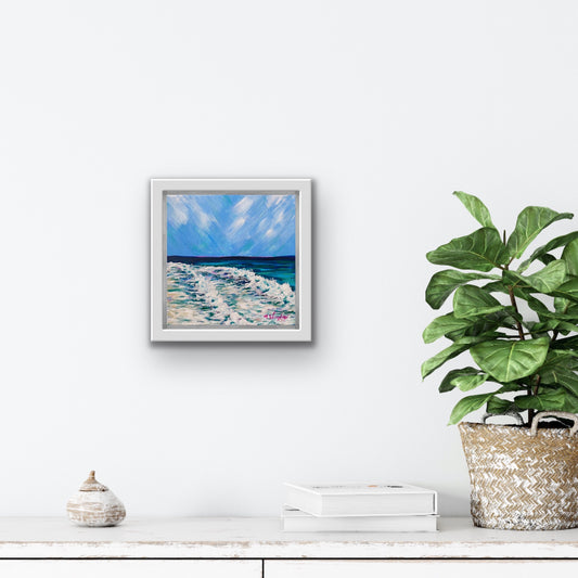 "Cancun" 8x8 Unframed