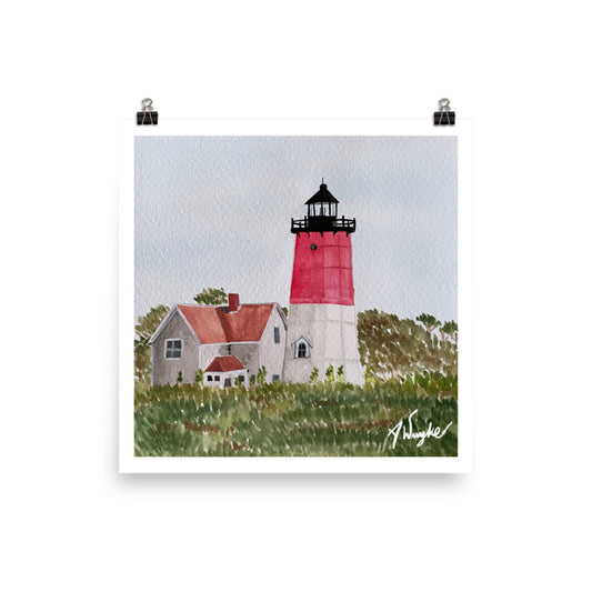 "Nauset Light" Art Print