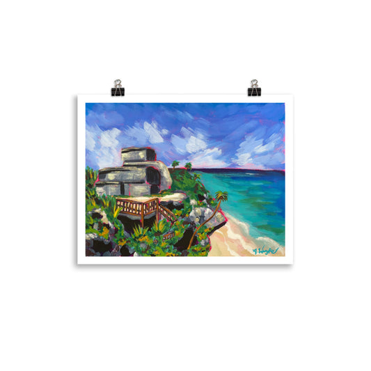 "Zona Arqueologica" Art Print