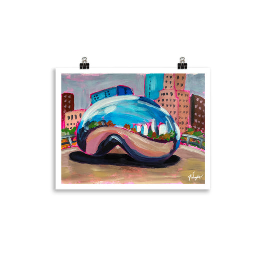 “Chicago Bean” Art Print