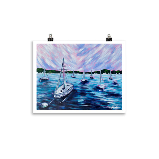 "Salem Harbor" Art Print