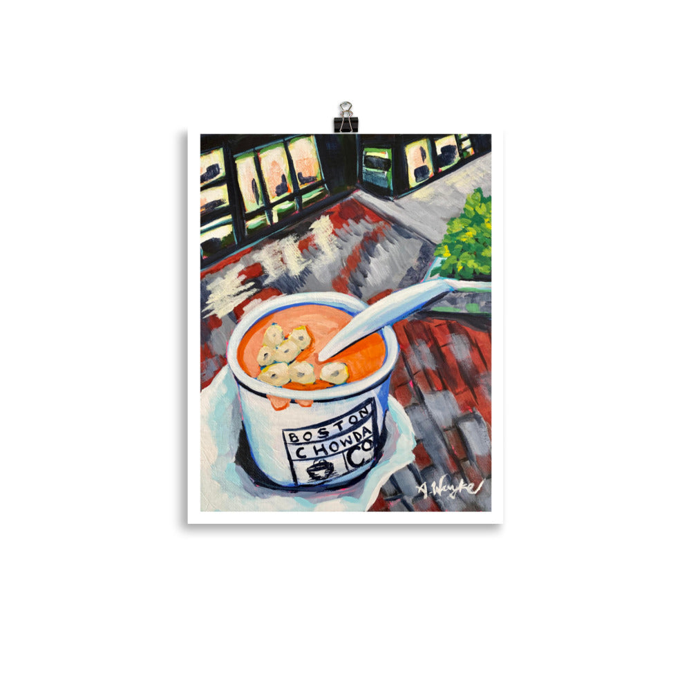 "Bisque at Quincy" Art Print