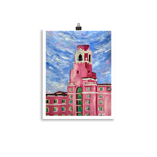 "Pink Renaissance" Art Print