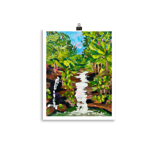 "Un Aguacero" Art Print