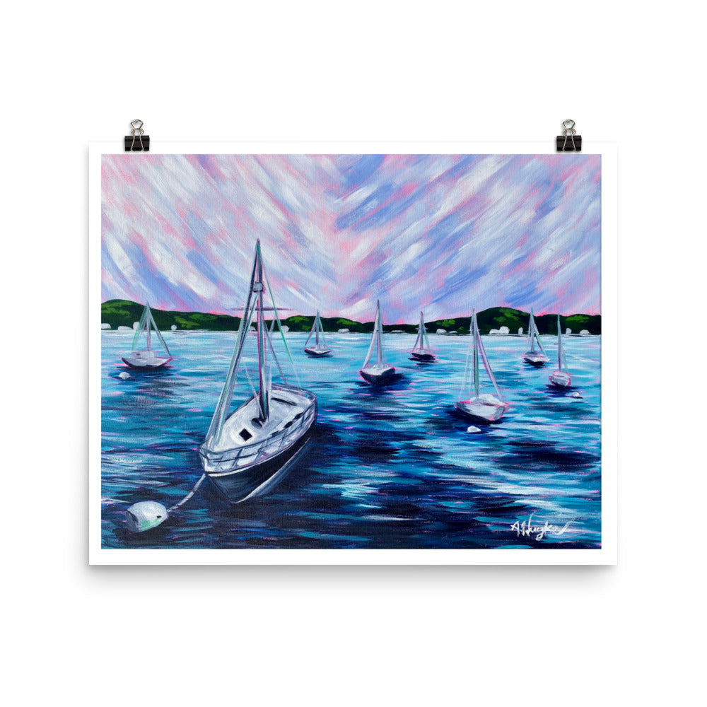"Salem Harbor" Art Print