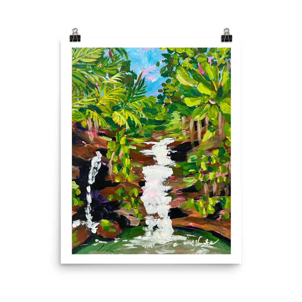 "Un Aguacero" Art Print