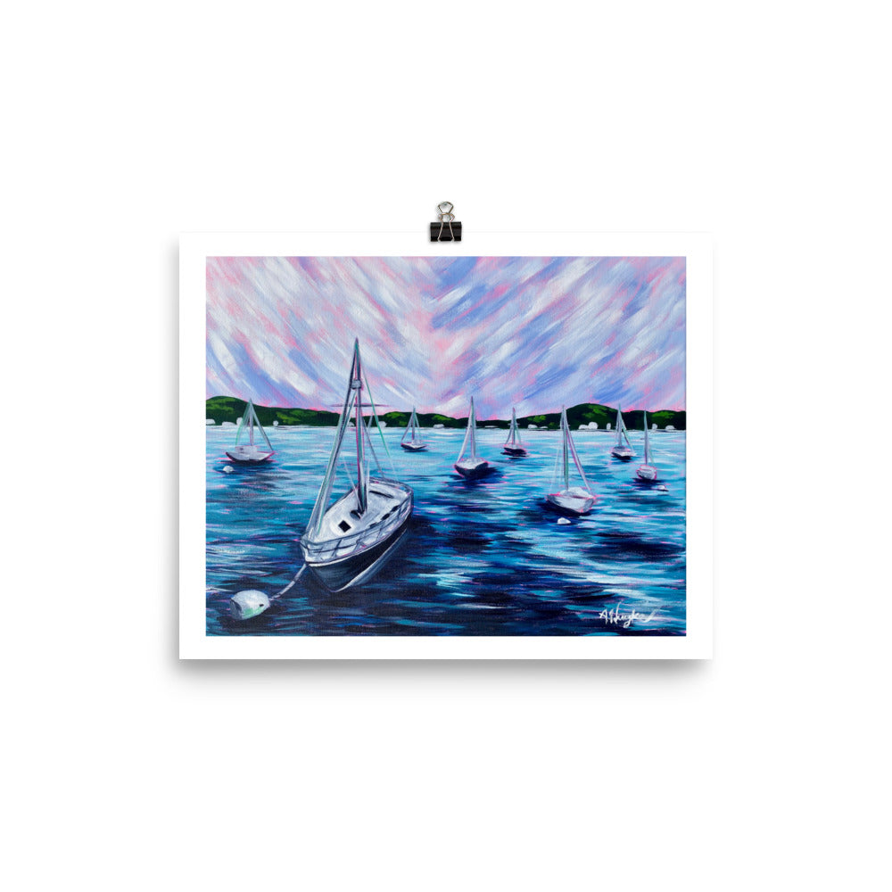 "Salem Harbor" Art Print
