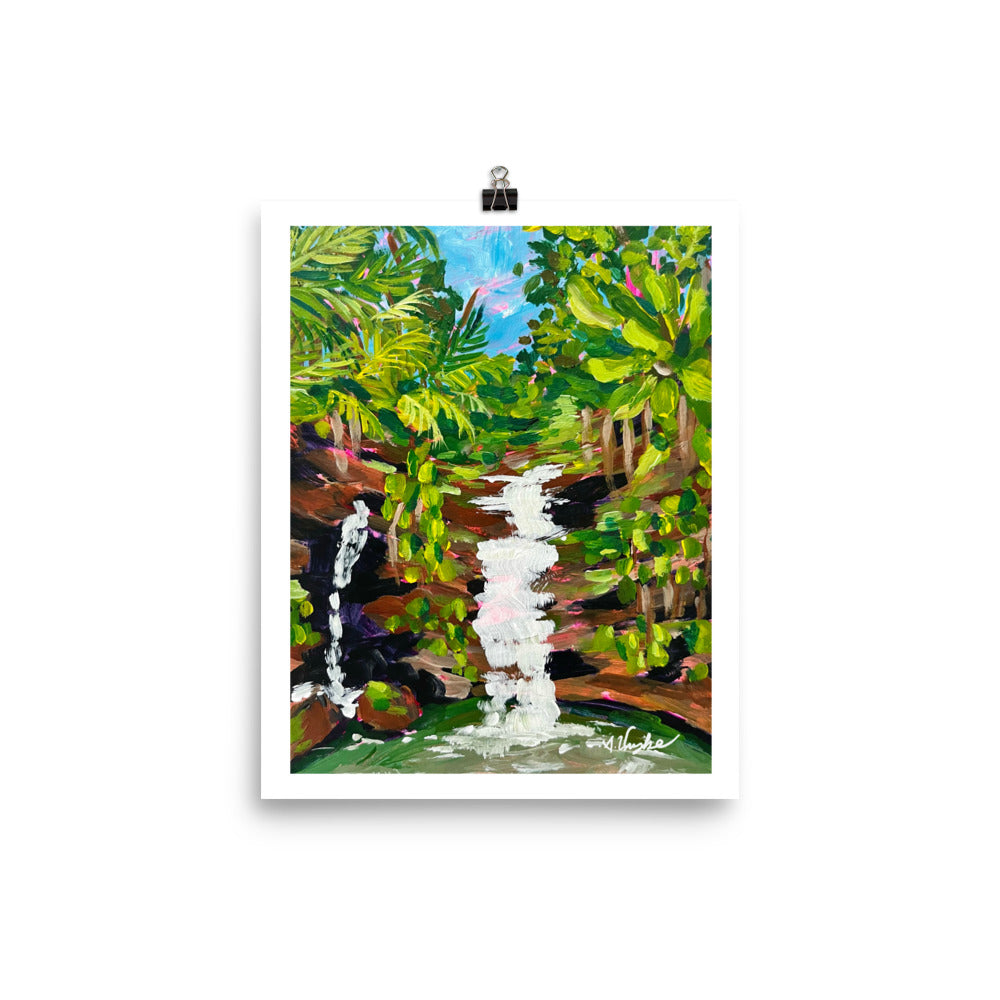 "Un Aguacero" Art Print