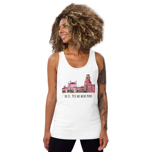 "In St. Pete We Wear Pink" TANKS