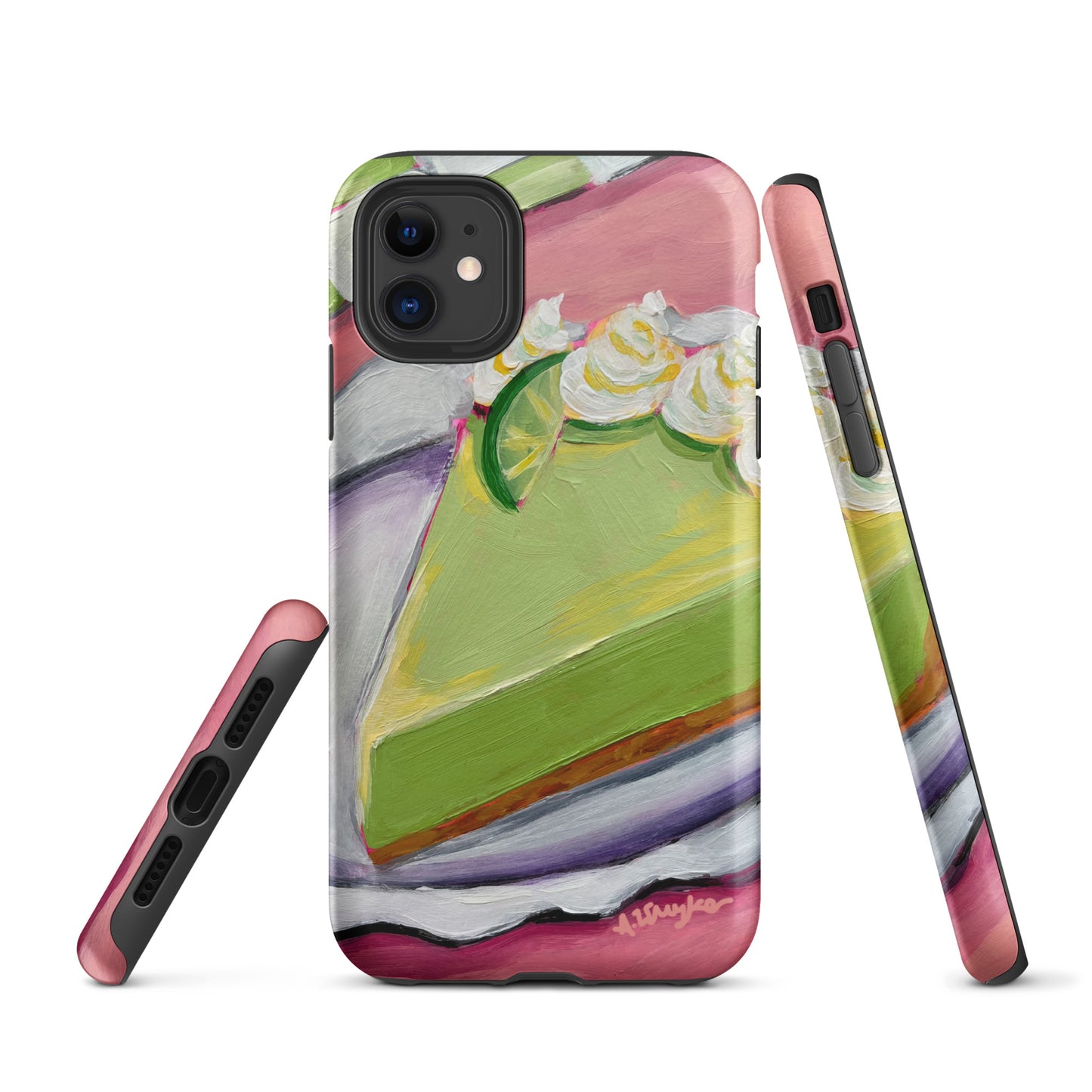 "Slice of Key Lime" iPhone Case