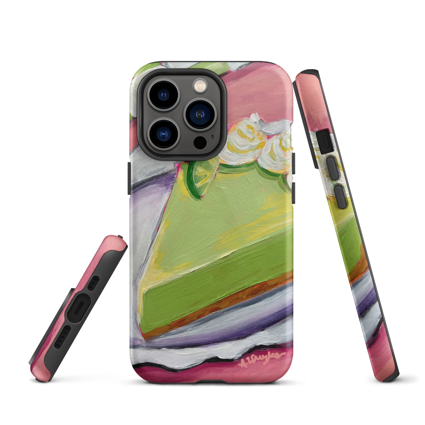 "Slice of Key Lime" iPhone Case