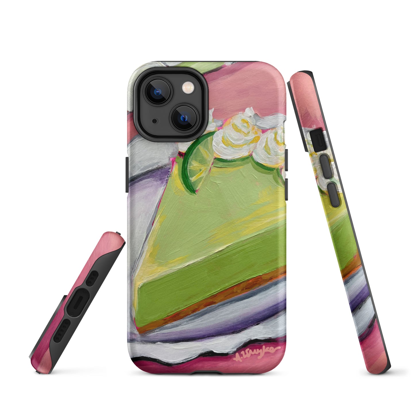 "Slice of Key Lime" iPhone Case