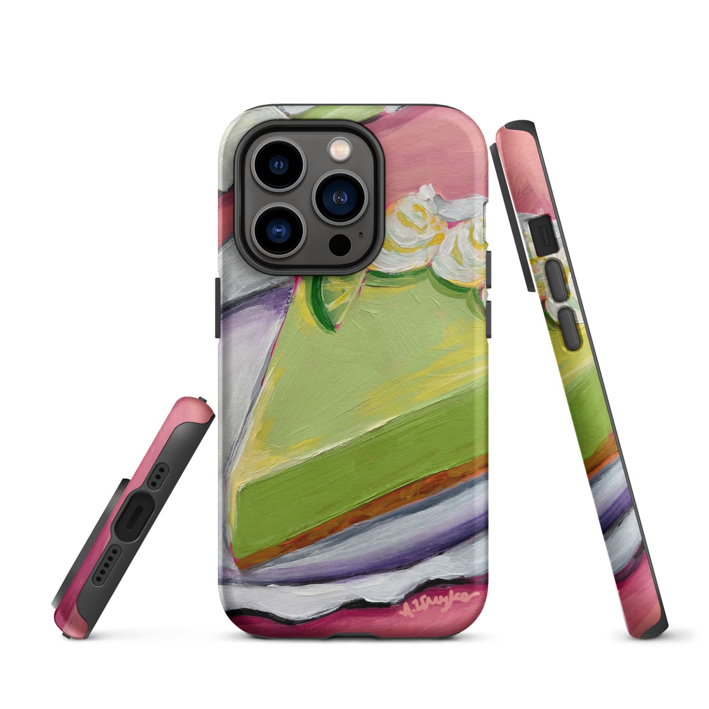 "Slice of Key Lime" iPhone Case